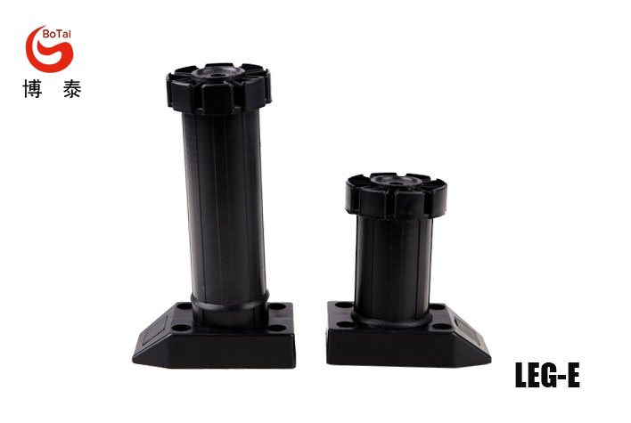 LEG-E Plastic Adjustable Cabinet Feet Easy Installation