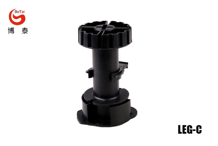 LEG-C Kitchen Adjustable Height Plastic Leg Cabinet Legs Plinth